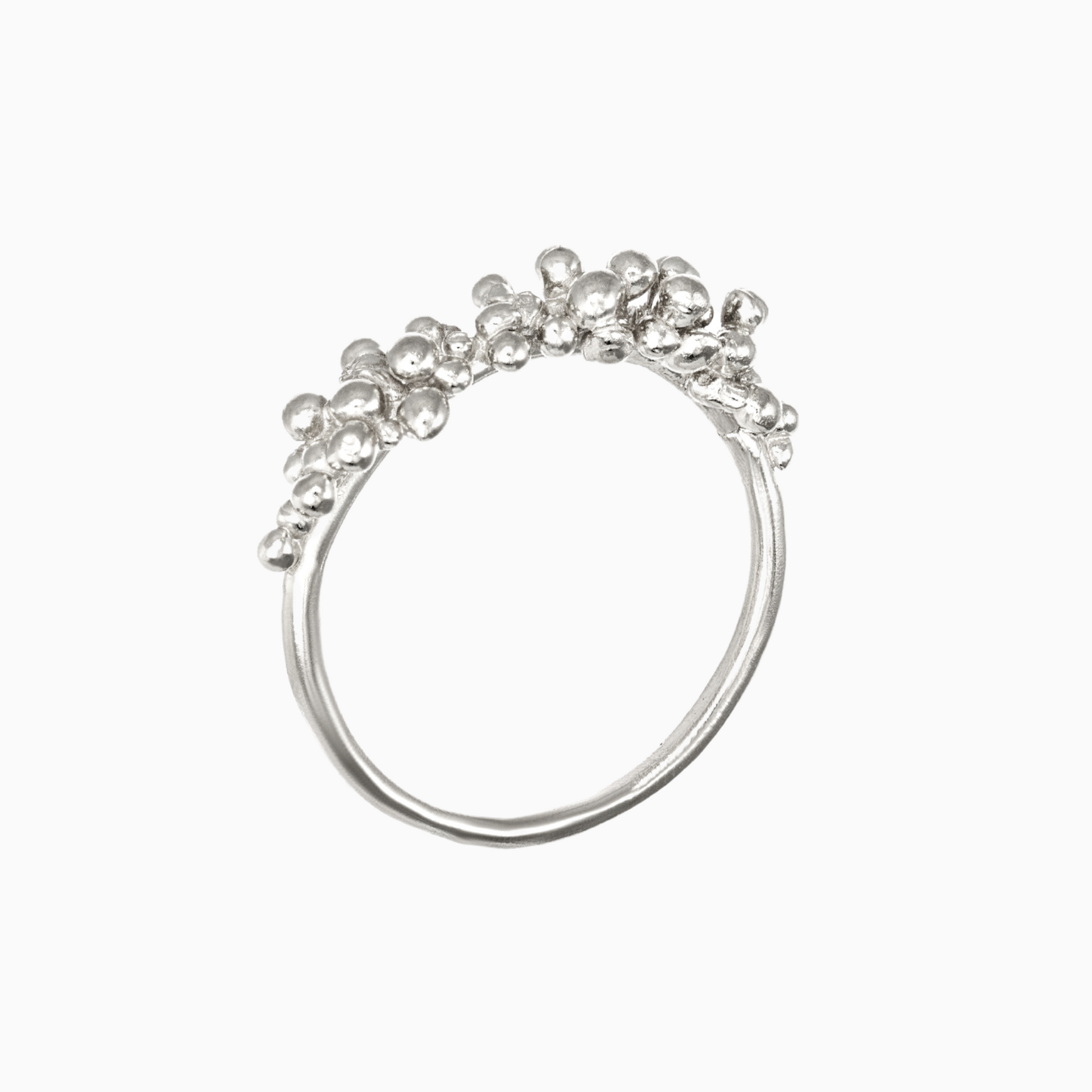NORIDU Jewelry Bubbles Original Ring in silver - Greek Jewellery Designer