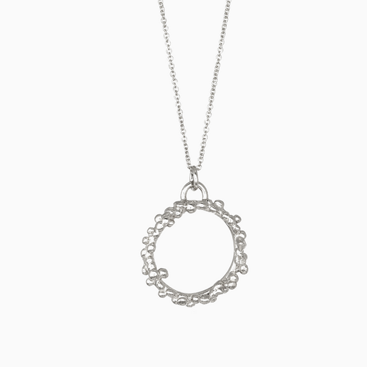 NORIDU Jewelry Bubbles Pendant in 925 silver - Greek Jewellery Designer